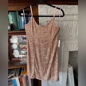1. State sequin tank dress size 10
